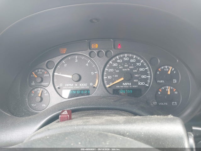 2002 Gmc Sonoma Sls მანქანა იყიდება აუქციონზე, vin: 1GTDT19W928121135, აუქციონის ნომერი: 46088001