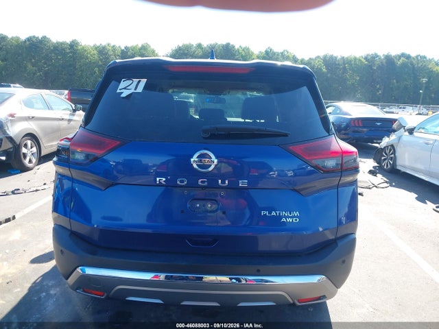 46088003 :رقم المزاد ، JN8BT3DDXMW475158 vin ، 2021 Nissan Rogue مزاد بيع