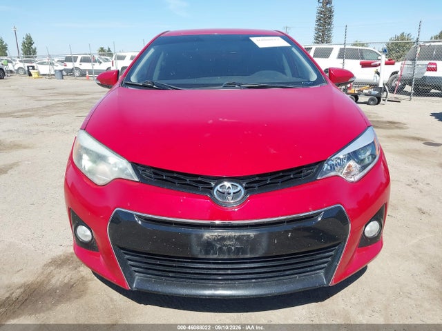 2015 Toyota Corolla S Plus მანქანა იყიდება აუქციონზე, vin: 2T1BURHE8FC276958, აუქციონის ნომერი: 46088022