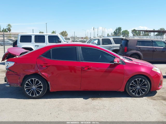 2015 Toyota Corolla S Plus მანქანა იყიდება აუქციონზე, vin: 2T1BURHE8FC276958, აუქციონის ნომერი: 46088022