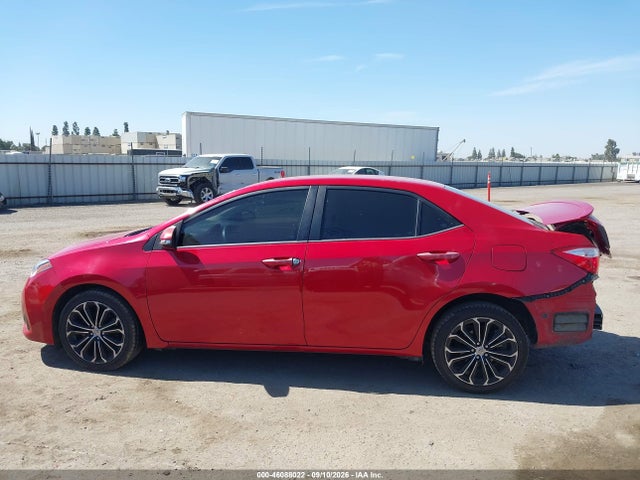 2015 Toyota Corolla S Plus მანქანა იყიდება აუქციონზე, vin: 2T1BURHE8FC276958, აუქციონის ნომერი: 46088022