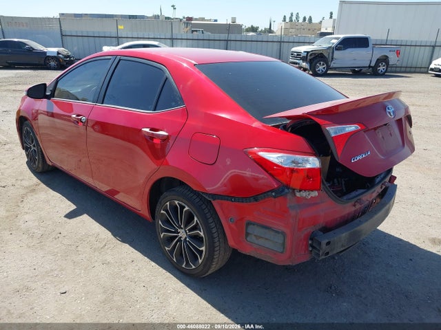 2015 Toyota Corolla S Plus მანქანა იყიდება აუქციონზე, vin: 2T1BURHE8FC276958, აუქციონის ნომერი: 46088022