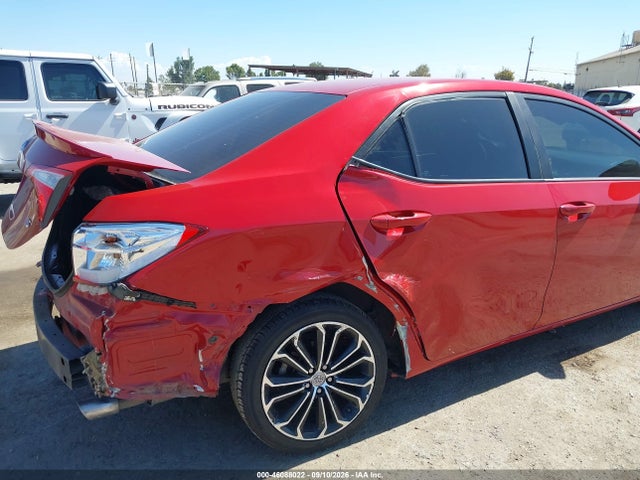 2015 Toyota Corolla S Plus მანქანა იყიდება აუქციონზე, vin: 2T1BURHE8FC276958, აუქციონის ნომერი: 46088022