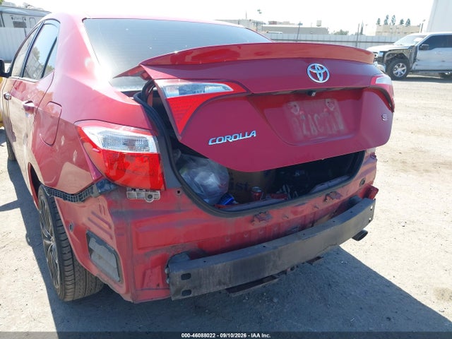 2015 Toyota Corolla S Plus მანქანა იყიდება აუქციონზე, vin: 2T1BURHE8FC276958, აუქციონის ნომერი: 46088022