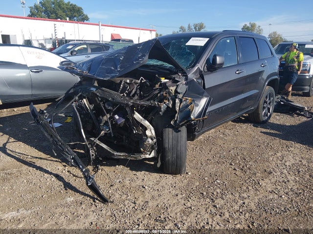 46088093 :رقم المزاد ، 1C4RJFBG6MC535713 vin ، 2021 Jeep Grand Cherokee 80th Anniversary 4x4 مزاد بيع