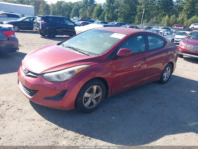 2014 Hyundai Elantra Se მანქანა იყიდება აუქციონზე, vin: 5NPDH4AE2EH535952, აუქციონის ნომერი: 46088120