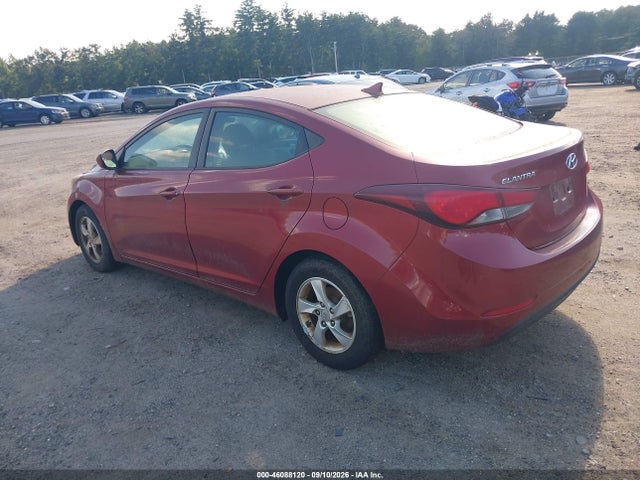 2014 Hyundai Elantra Se მანქანა იყიდება აუქციონზე, vin: 5NPDH4AE2EH535952, აუქციონის ნომერი: 46088120