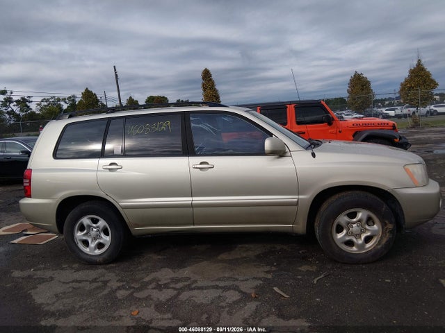 Продажа на аукционе авто 2003 Toyota Highlander, vin: JTEGD21A130071052, номер лота: 46088129
