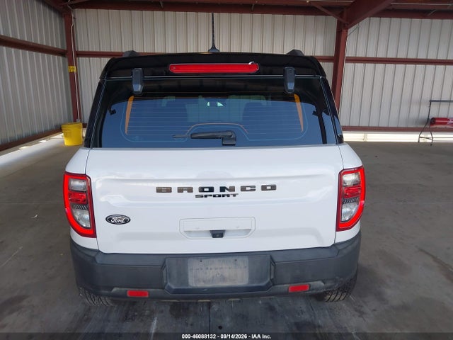 46088132 :رقم المزاد ، 3FMCR9A6XMRA09185 vin ، 2021 Ford Bronco Sport مزاد بيع