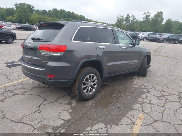 Продажа на аукционе авто 2014 Jeep Grand Cherokee Limited, vin: 1C4RJFBG8EC535407, номер лота: 46088175