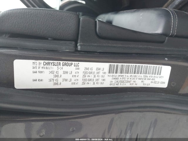 Продажа на аукционе авто 2014 Jeep Grand Cherokee Limited, vin: 1C4RJFBG8EC535407, номер лота: 46088175