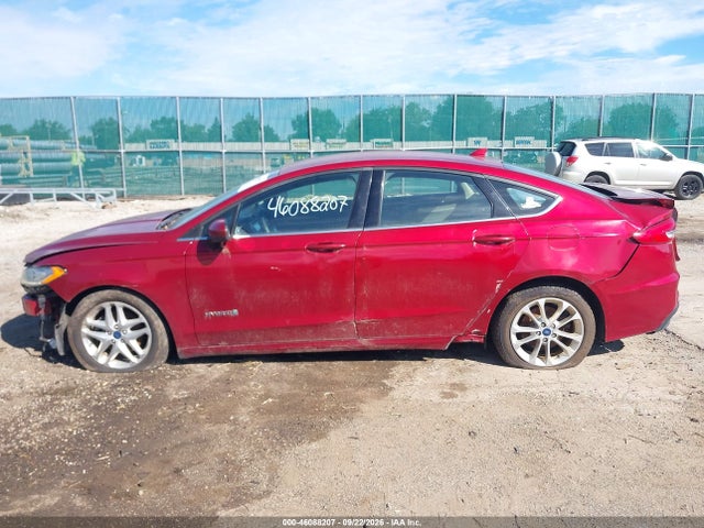 2019 Ford Fusion Hybrid Se მანქანა იყიდება აუქციონზე, vin: 3FA6P0LU8KR205935, აუქციონის ნომერი: 46088207