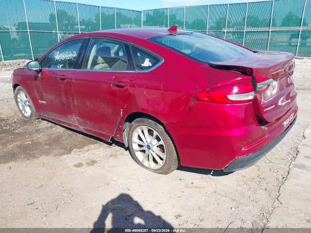 2019 Ford Fusion Hybrid Se მანქანა იყიდება აუქციონზე, vin: 3FA6P0LU8KR205935, აუქციონის ნომერი: 46088207