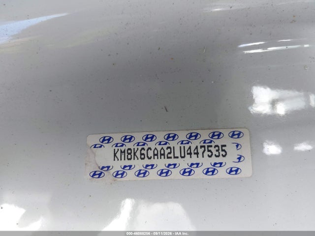 Продажа на аукционе авто 2020 Hyundai Kona Sel Plus, vin: KM8K6CAA2LU447535, номер лота: 46088256