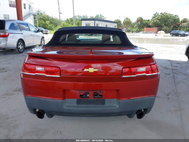 2015 Chevrolet Camaro 1lt მანქანა იყიდება აუქციონზე, vin: 2G1FD3D32F9298501, აუქციონის ნომერი: 46088327