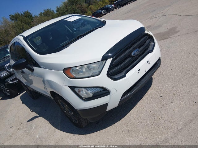 2018 Ford Ecosport S მანქანა იყიდება აუქციონზე, vin: MAJ3P1RE6JC244478, აუქციონის ნომერი: 46088348