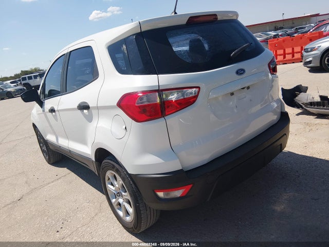 2018 Ford Ecosport S მანქანა იყიდება აუქციონზე, vin: MAJ3P1RE6JC244478, აუქციონის ნომერი: 46088348