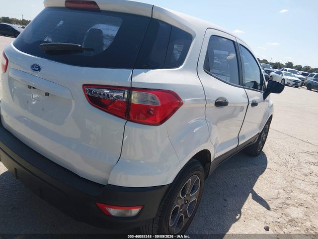 2018 Ford Ecosport S მანქანა იყიდება აუქციონზე, vin: MAJ3P1RE6JC244478, აუქციონის ნომერი: 46088348