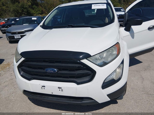 2018 Ford Ecosport S მანქანა იყიდება აუქციონზე, vin: MAJ3P1RE6JC244478, აუქციონის ნომერი: 46088348