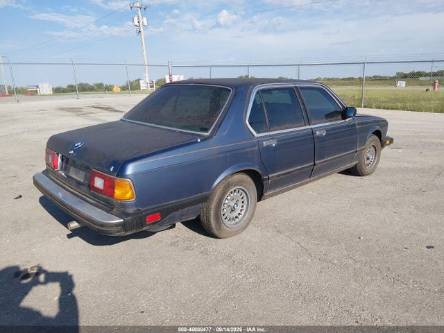 46088477 :رقم المزاد ، WBAFF8409D7851984 vin ، 1983 Bmw 733 I Automatic مزاد بيع