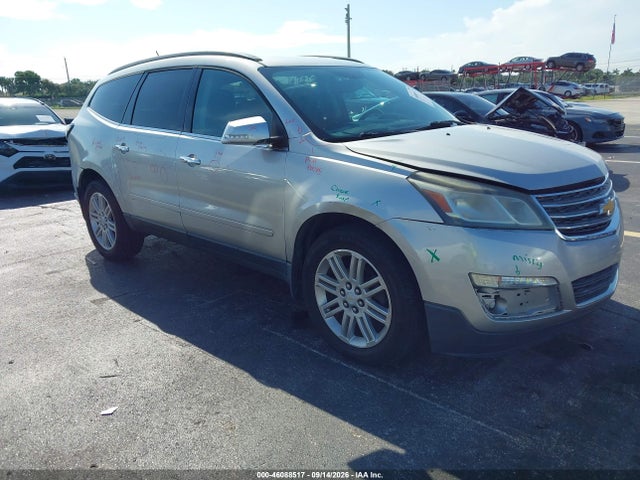 46088517 :رقم المزاد ، 1GNKRGKD1FJ287348 vin ، 2015 Chevrolet Traverse Lt مزاد بيع