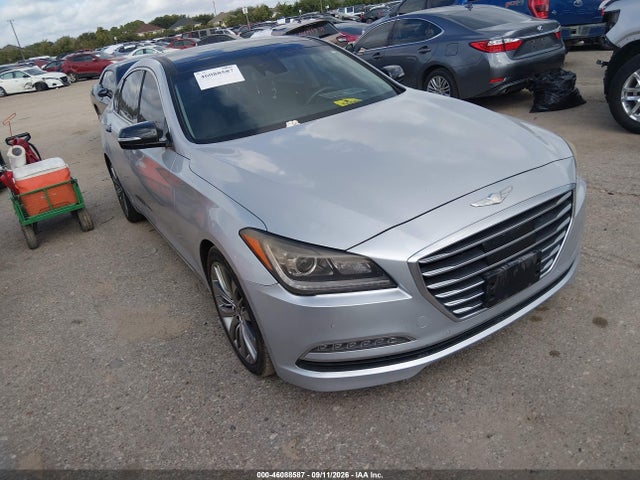 2017 Genesis G80 5.0 Ultimate მანქანა იყიდება აუქციონზე, vin: KMHGN4JF3HU211395, აუქციონის ნომერი: 46088587