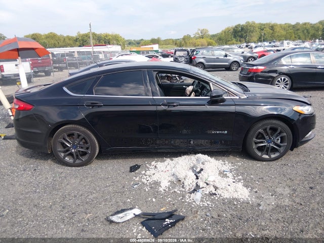 46088626 :رقم المزاد ، 3FA6P0LU6JR168866 vin ، 2018 Ford Fusion Hybrid Se مزاد بيع