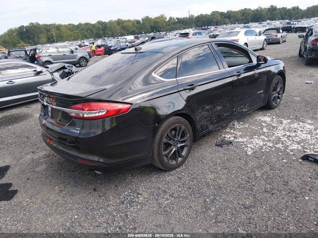 46088626 :رقم المزاد ، 3FA6P0LU6JR168866 vin ، 2018 Ford Fusion Hybrid Se مزاد بيع