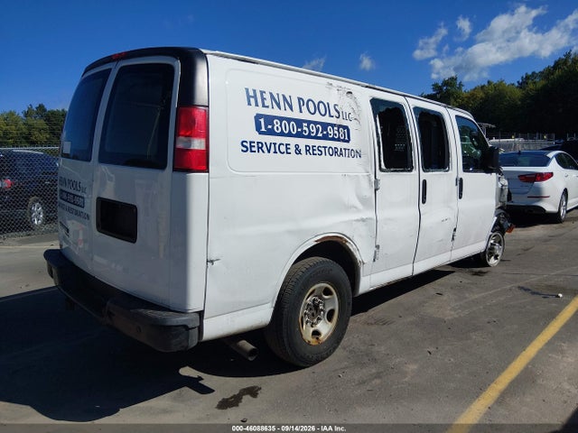 46088635 :رقم المزاد ، 1GCWGAFF5G1118279 vin ، 2016 Chevrolet Express 2500 Work Van مزاد بيع