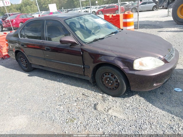 2000 Honda Civic Lx მანქანა იყიდება აუქციონზე, vin: 1HGEJ6679YL016199, აუქციონის ნომერი: 46088657