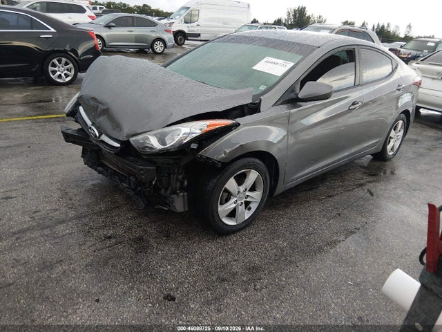 2013 Hyundai Elantra Gls მანქანა იყიდება აუქციონზე, vin: 5NPDH4AE5DH249706, აუქციონის ნომერი: 46088725