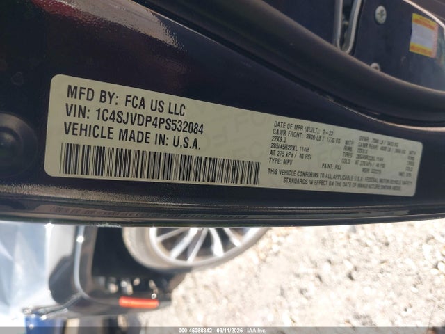 2023 Jeep Wagoneer Series Iii 4x4 მანქანა იყიდება აუქციონზე, vin: 1C4SJVDP4PS532084, აუქციონის ნომერი: 46088842
