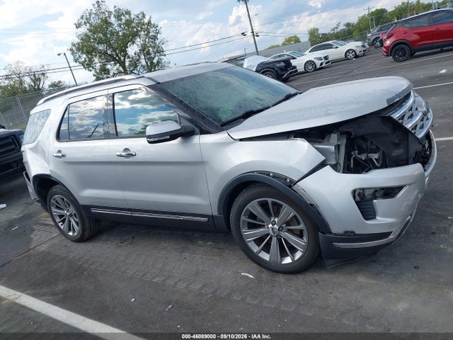 2018 Ford Explorer Limited მანქანა იყიდება აუქციონზე, vin: 1FM5K7F81JGA20252, აუქციონის ნომერი: 46089000