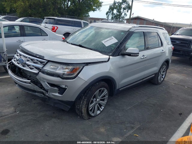2018 Ford Explorer Limited მანქანა იყიდება აუქციონზე, vin: 1FM5K7F81JGA20252, აუქციონის ნომერი: 46089000