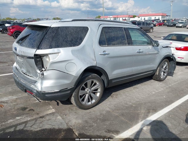 2018 Ford Explorer Limited მანქანა იყიდება აუქციონზე, vin: 1FM5K7F81JGA20252, აუქციონის ნომერი: 46089000