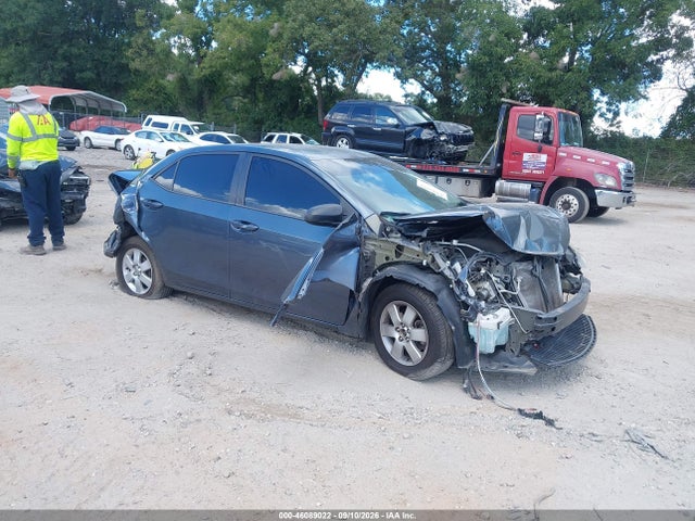 2016 Toyota Corolla Le მანქანა იყიდება აუქციონზე, vin: 5YFBURHE2GP435474, აუქციონის ნომერი: 46089022