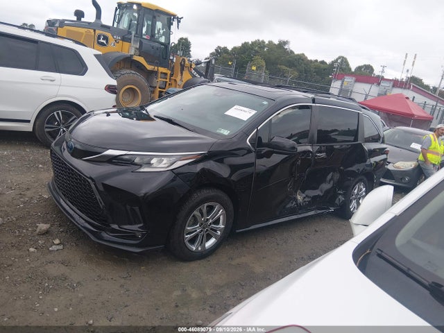 2022 Toyota Sienna Xse მანქანა იყიდება აუქციონზე, vin: 5TDXSKFC0NS043604, აუქციონის ნომერი: 46089079