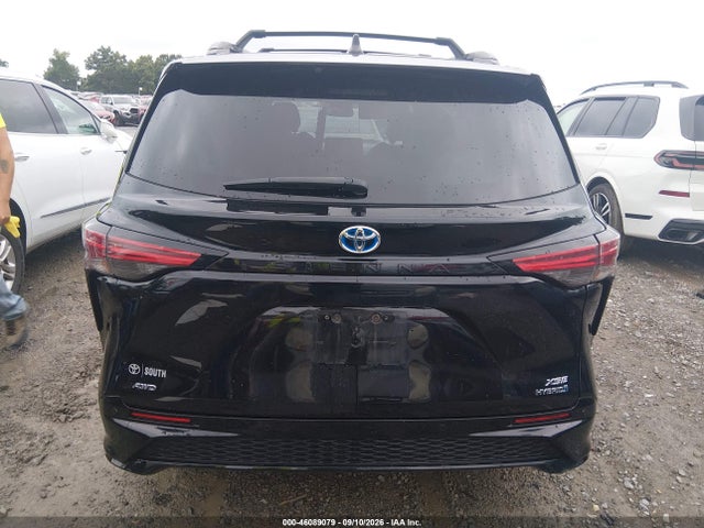 2022 Toyota Sienna Xse მანქანა იყიდება აუქციონზე, vin: 5TDXSKFC0NS043604, აუქციონის ნომერი: 46089079