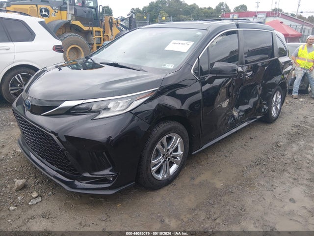 2022 Toyota Sienna Xse მანქანა იყიდება აუქციონზე, vin: 5TDXSKFC0NS043604, აუქციონის ნომერი: 46089079
