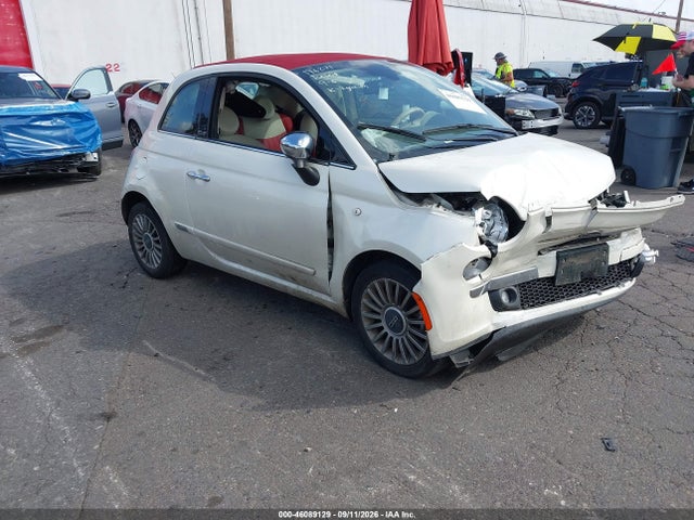 46089129 :رقم المزاد ، 3C3CFFER7CT189005 vin ، 2012 Fiat 500c Lounge مزاد بيع
