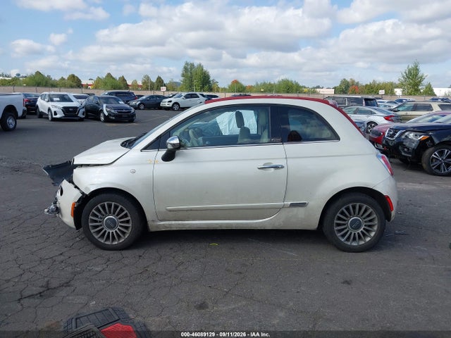 46089129 :رقم المزاد ، 3C3CFFER7CT189005 vin ، 2012 Fiat 500c Lounge مزاد بيع
