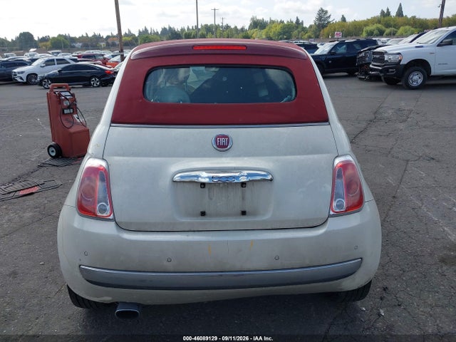 46089129 :رقم المزاد ، 3C3CFFER7CT189005 vin ، 2012 Fiat 500c Lounge مزاد بيع