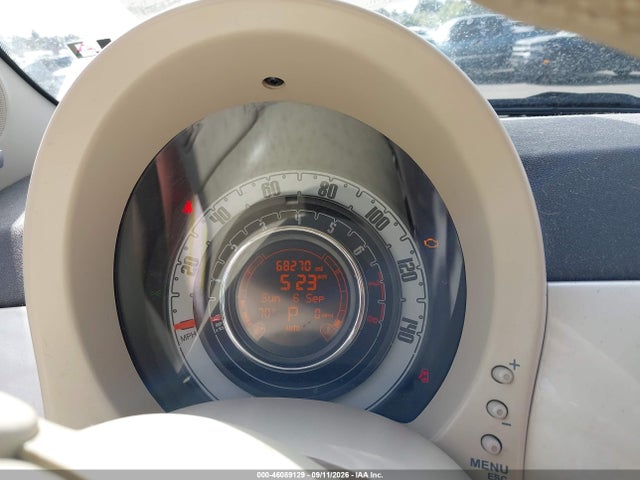 46089129 :رقم المزاد ، 3C3CFFER7CT189005 vin ، 2012 Fiat 500c Lounge مزاد بيع