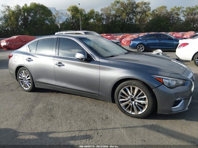 Aukcja sprzedaży 2021 Infiniti Q50 Luxe Awd, vin: JN1EV7BR1MM755879, numer aukcji: 46089175
