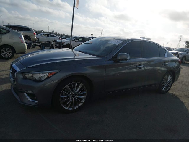 Aukcja sprzedaży 2021 Infiniti Q50 Luxe Awd, vin: JN1EV7BR1MM755879, numer aukcji: 46089175