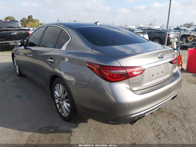 Aukcja sprzedaży 2021 Infiniti Q50 Luxe Awd, vin: JN1EV7BR1MM755879, numer aukcji: 46089175