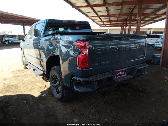 2025 Chevrolet Silverado 1500 4wd  Short Bed Custom Trail Boss მანქანა იყიდება აუქციონზე, vin: 3GCPKCEK3SG312039, აუქციონის ნომერი: 46089182