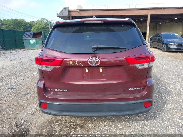 Продажа на аукционе авто 2019 Toyota Highlander Xle, vin: 5TDJZRFH1KS925186, номер лота: 46089189
