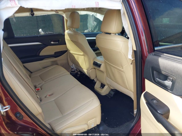 Продажа на аукционе авто 2019 Toyota Highlander Xle, vin: 5TDJZRFH1KS925186, номер лота: 46089189