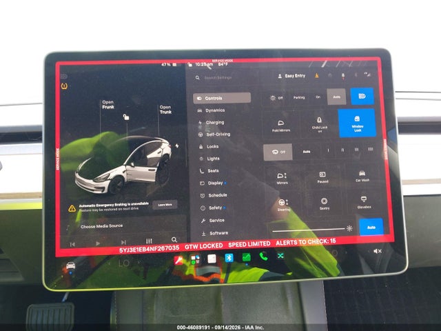 Продаж на аукціоні авто 2022 Tesla Model 3 Long Range Dual Motor All-wheel Drive, vin: 5YJ3E1EB4NF267035, номер лоту: 46089191